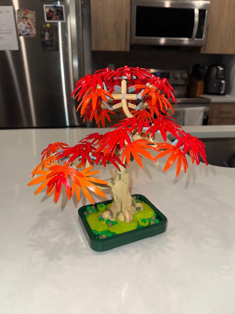 LEGO bonsai build